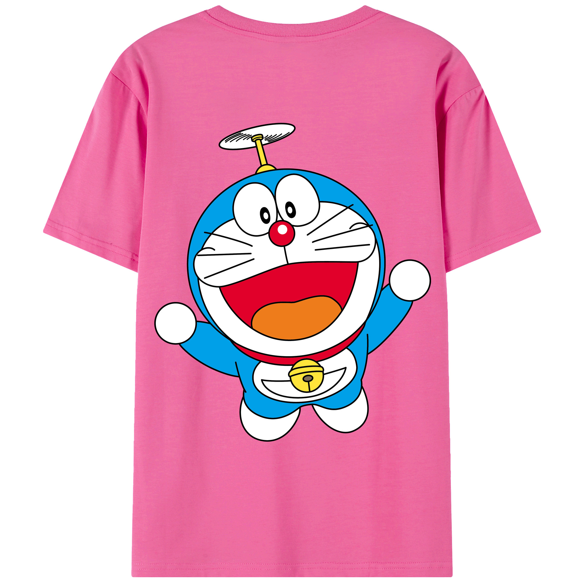 （画像用） ドラえもん Doraemon レディース半袖Tシャツ(バックプリント)
